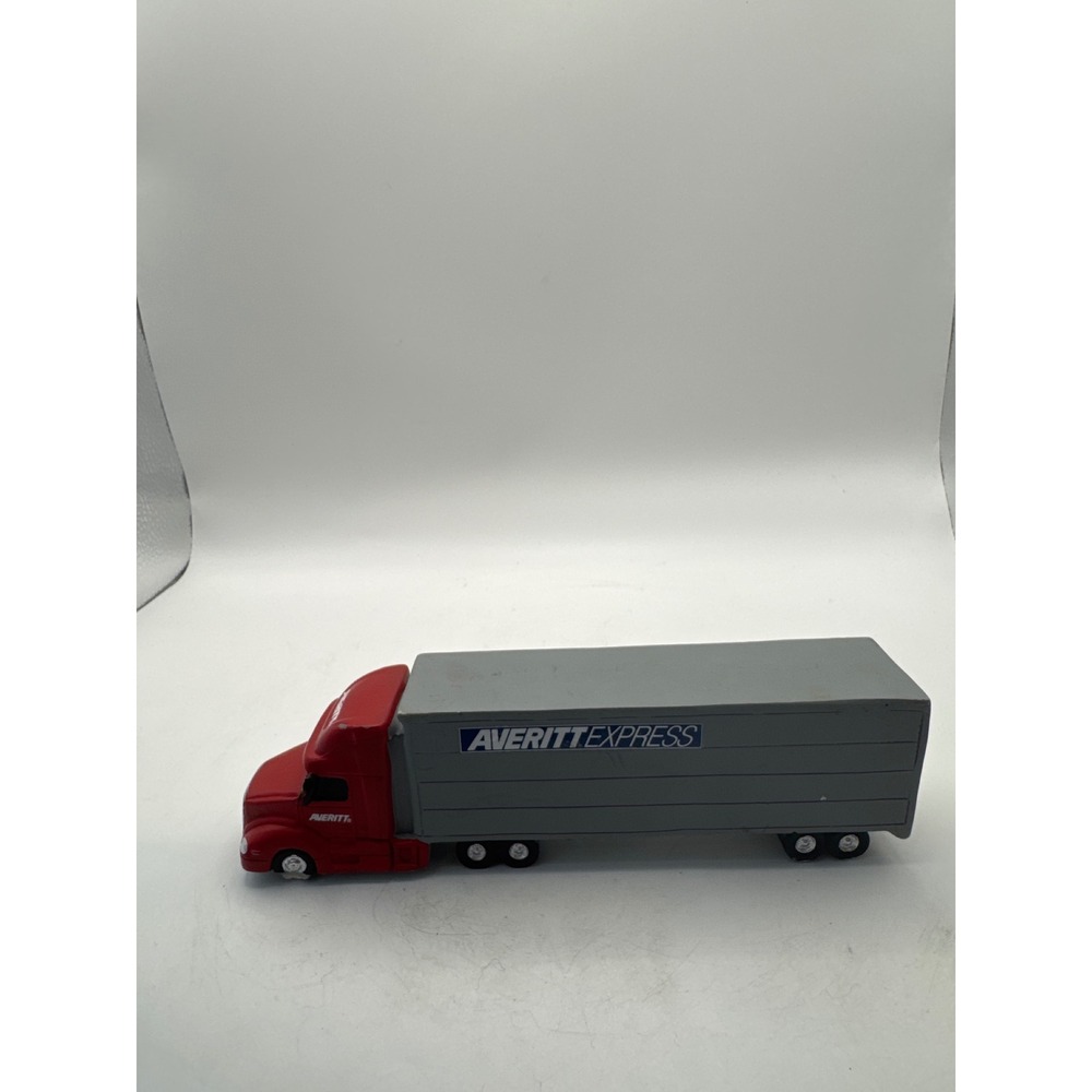 Averitt‎ Express Semi Truck Trailer Toy Red Gray Collectible